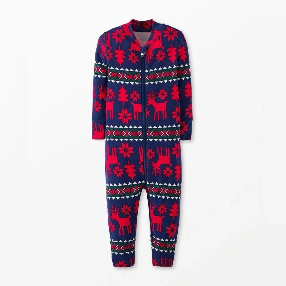 Holiday HannaSoft™ Sleeper Dear Deer Onesie Pj 6-12 Mo